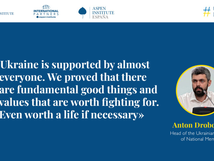 Head of the Ukrainian Institute of National Remembrance Anton Drobovych: “Ukraine will win and prove that there are fundamental good things and values that are worth fighting”