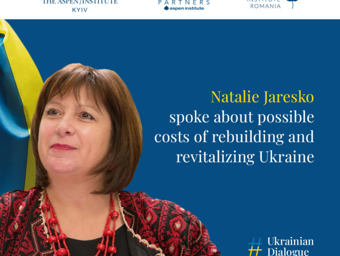 Natalie Jaresko: “The international community has to come together with a much greater financial support package”