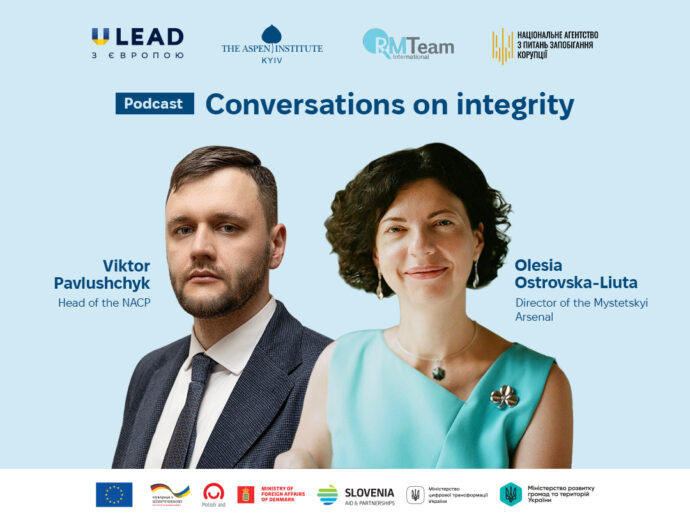 The Aspen Institute’s Kyiv Podcast recording, “Conversations about Integrity: What integrity is and how to cultivate it in society”
