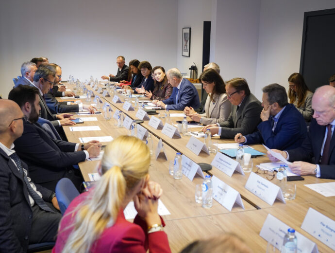 Brussels, Belgium, November 19, 2025, assignment for Aspen Strategic Forum. © Fred Guerdin ©